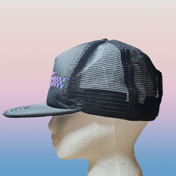Vans Beach Holiday Black Trucker Hat - Picture 2 of 8